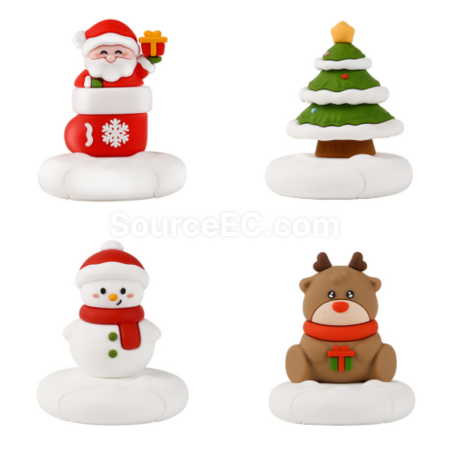 Customization Christmas phone stand decoration Promotional Products