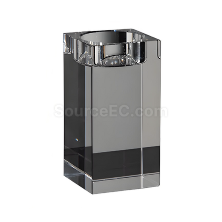 Customization Romantic Crystal Candle Holder Ornament Promotional Products