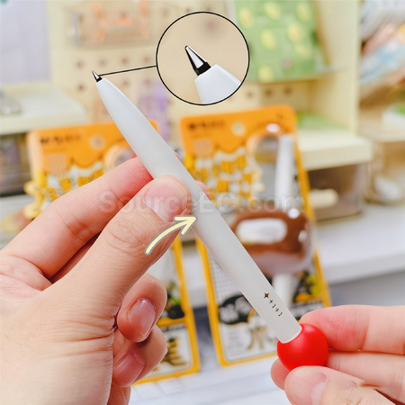 Customization Stress-relief wooden fish pen Promotional Products