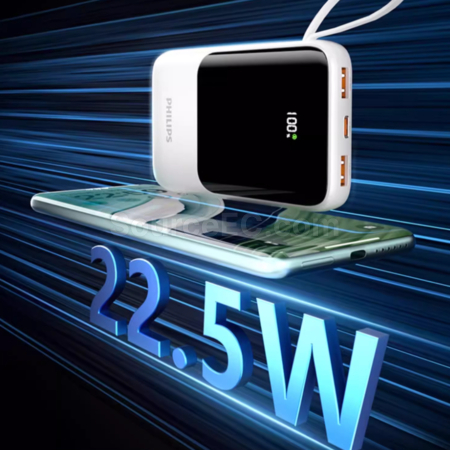 Customization Philips 3C Certified Power Bank With Built-in Cable Promotional Products