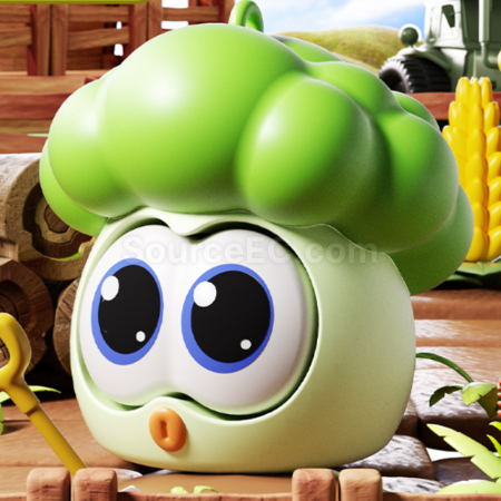 Customization Eye-popping vegetable squeeze stress-relief toy Promotional Products