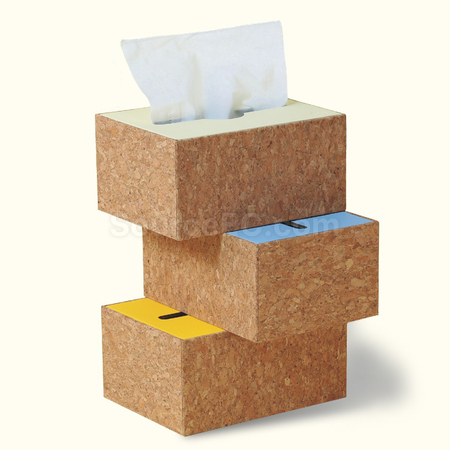 Customization Eco-friendly Cork Paper Towel Box Promotional Products