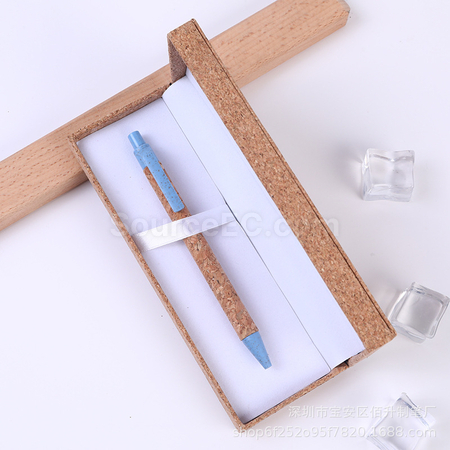 Customization Cork Pen Gift Set Promotional Products