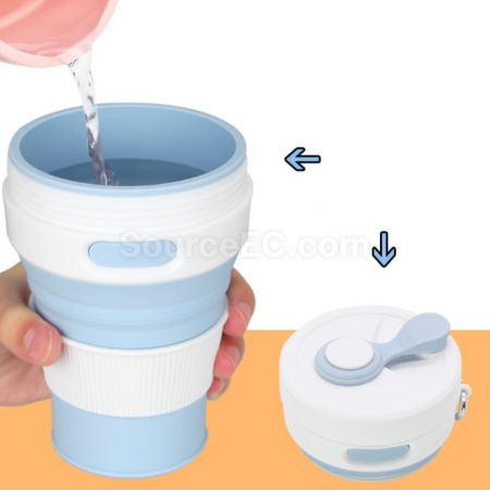 Customization Portable telescopic folding water cup Promotional Products