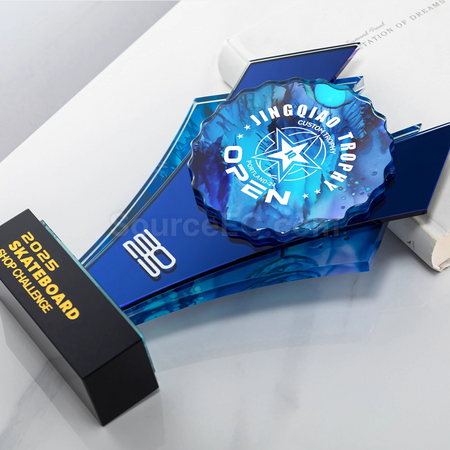 Customization Mirror Crystal Trophy Promotional Products
