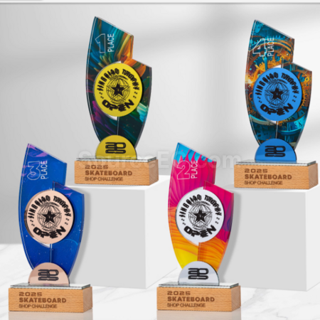 Customization Mirror Crystal Trophy Promotional Products