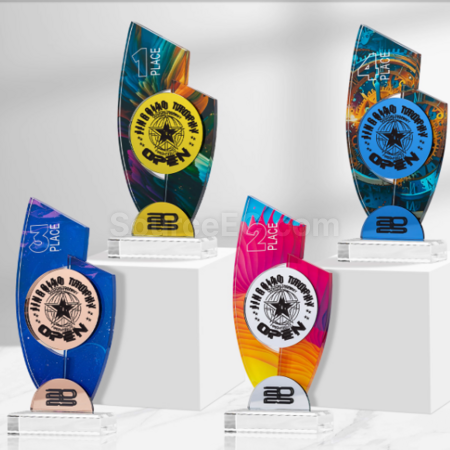 Customization Mirror Crystal Trophy Promotional Products