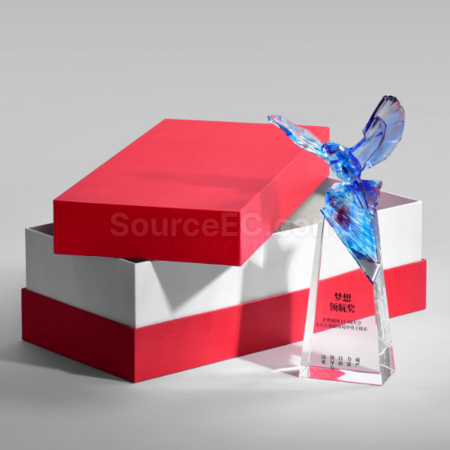 Customization Eagle Crystal Trophy Promotional Products