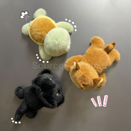 Customization Capybara plush doll refrigerator magnet Promotional Products
