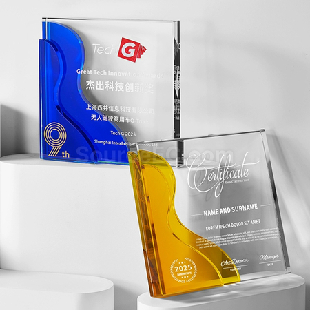 Customization Crystal Trophy Promotional Products