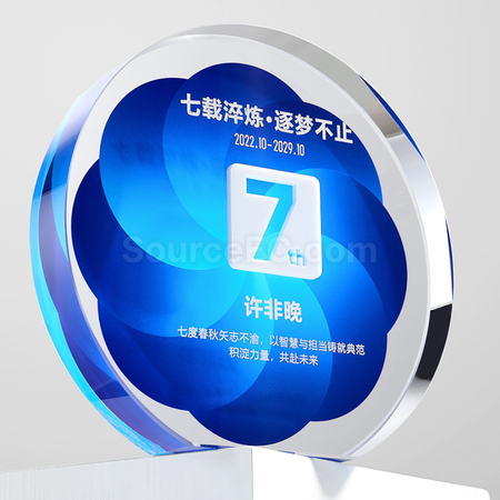 Customization Crystal Trophy Promotional Products