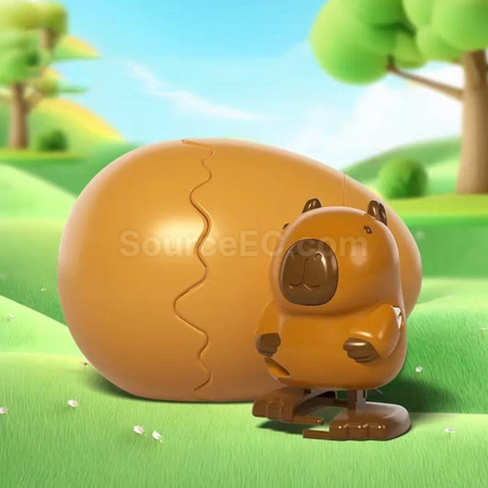Customization Bouncing Egg Capybara Wind-up Toy Promotional Products