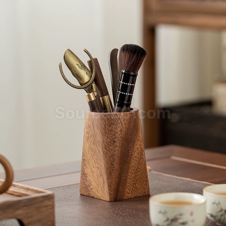 Customization Wooden Pen Holder Promotional Products
