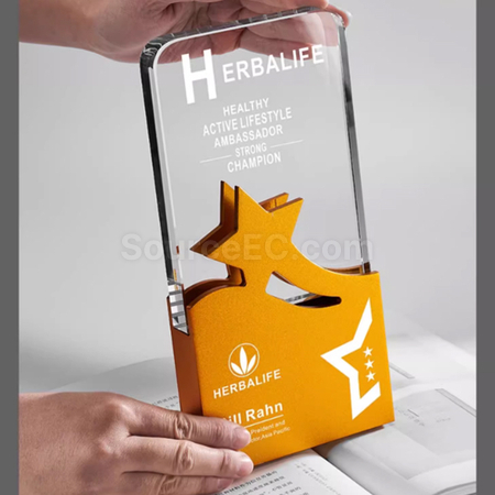 Customization Crystal Trophy Promotional Products