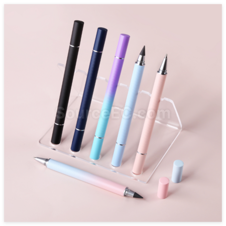 Customization Creative 2-in-1 Ballpoint Pen - Everlasting Pen Promotional Products