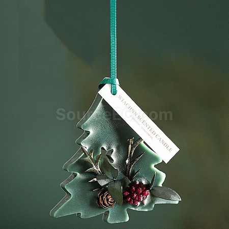 Customization Christmas Tree Scented Candle Fragrance Tablets Promotional Products