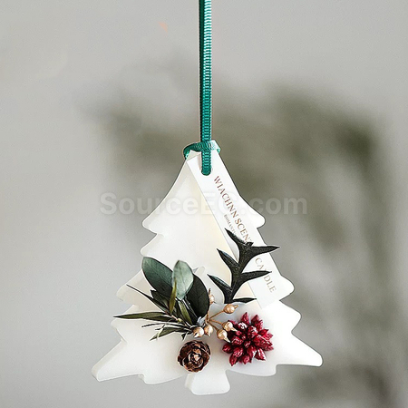Customization Christmas Tree Scented Candle Fragrance Tablets Promotional Products