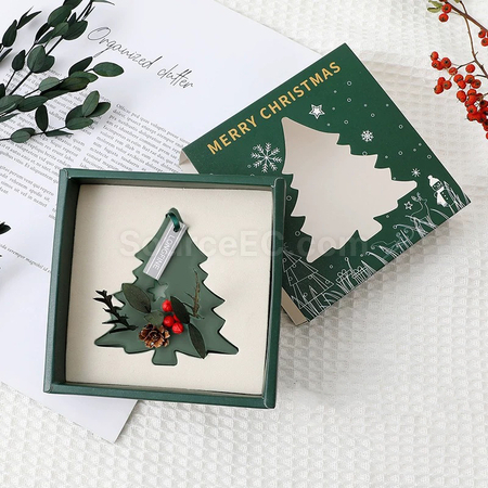 Customization Christmas Tree Scented Candle Fragrance Tablets Promotional Products