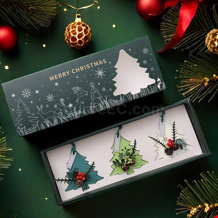 Customization Christmas Tree Scented Candle Fragrance Tablets Promotional Products