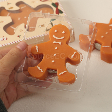 Customization Gingerbread Man Aromatherapy Candle Promotional Products