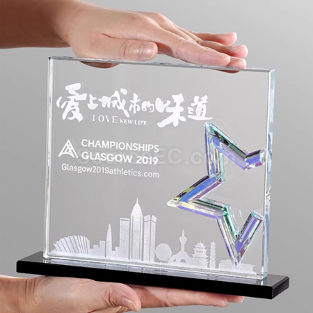 Customization Crystal Trophy Promotional Products