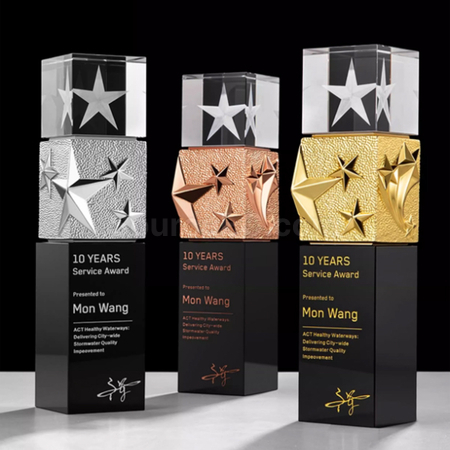 Customization Crystal Trophy Promotional Products
