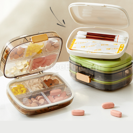 Customization Portable ten-compartment pill box Promotional Products