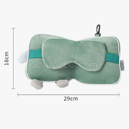 Customization Cartoon foldable eye mask pillow Promotional Products