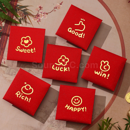 Customization Modern Emoji Money Packets Promotional Products