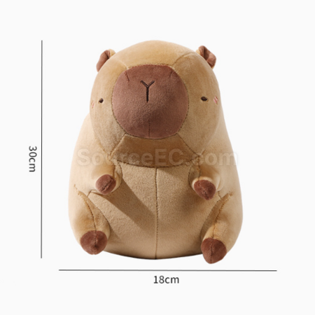 Customization Capybara Transformable Dual-Use U-Shaped Pillow Promotional Products