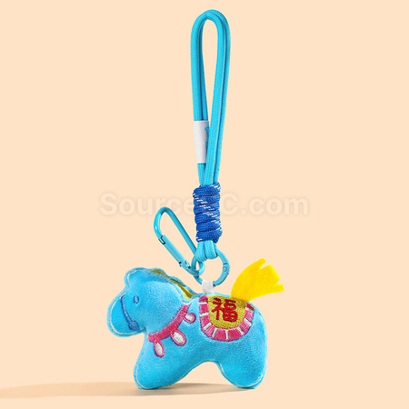Customization Cute Horse Pendant Keychain Promotional Products