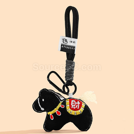 Customization Cute Horse Pendant Keychain Promotional Products