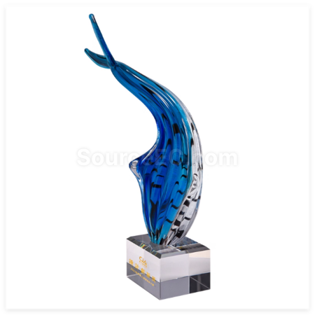 Customization Crystal Whale Award Promotional Products