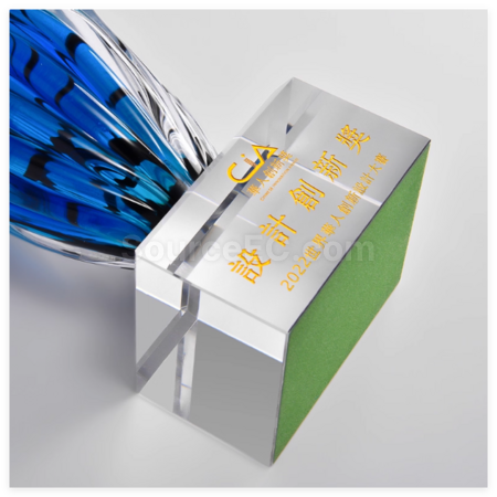 Customization Crystal Whale Award Promotional Products