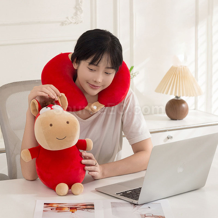 Customization Year of the Horse U-shaped pillow Promotional Products