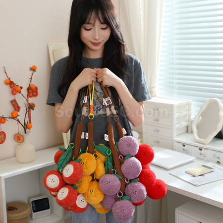 Customization Fruit skewer keychain pendant Promotional Products