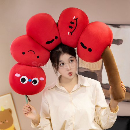 Customization Candied hawthorn plush pillow Promotional Products