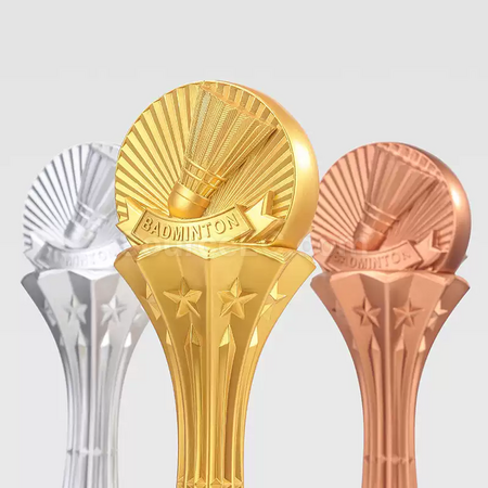 Customization Oversized badminton trophy Promotional Products