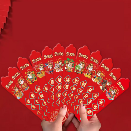 Customization God of Wealth fortune-telling red envelope Promotional Products
