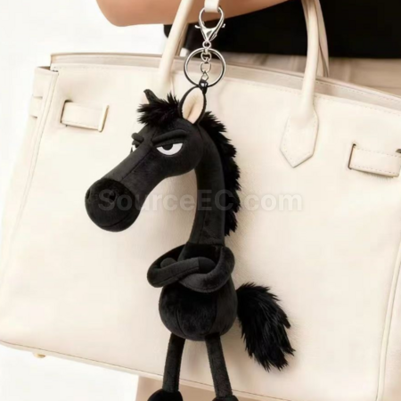 Customization Cool and aloof pony pendant keychain Promotional Products