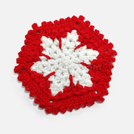 Customization Christmas cotton rope woven heat insulation pad Promotional Products