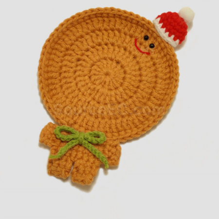 Customization Christmas cotton rope woven heat insulation pad Promotional Products