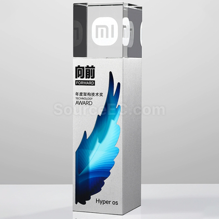 Customization Crystal Trophy Promotional Products