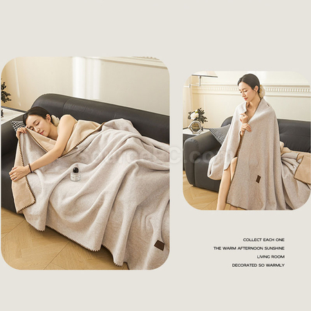 Customization Otter Fleece Multi-Functional Blanket Promotional Products