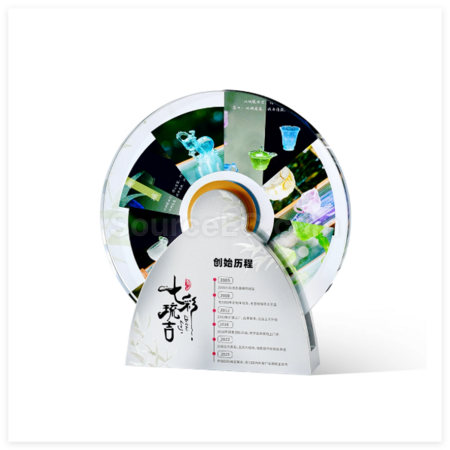 Customization Creative Metal Rotating Crystal Trophy Promotional Products
