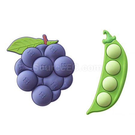 Customization Fruit Refrigerator Sticker Promotional Products