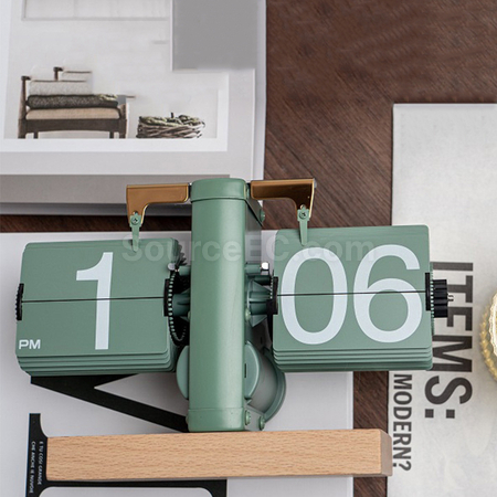Customization Mechanical Page-Turning Digital Clock Promotional Products