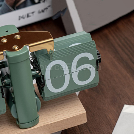 Customization Mechanical Page-Turning Digital Clock Promotional Products