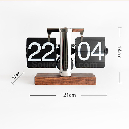 Customization Mechanical Page-Turning Digital Clock Promotional Products