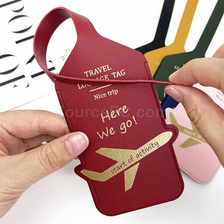 Customization PU Luggage Tag Promotional Products